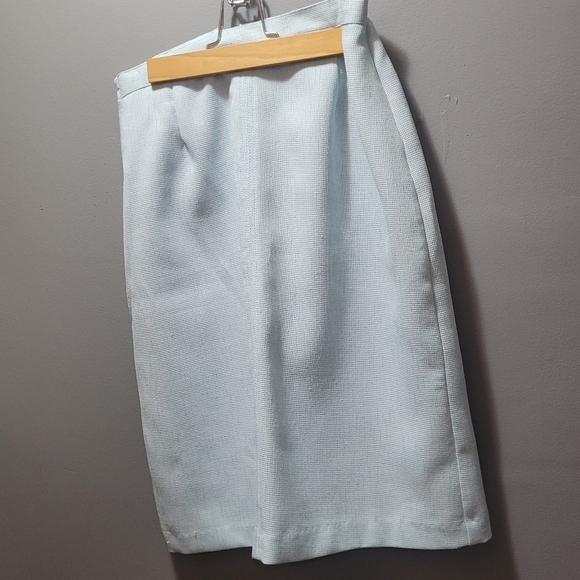 Vanity Fair Baby Blue Skirt Set 8P - Picture 5 of 7